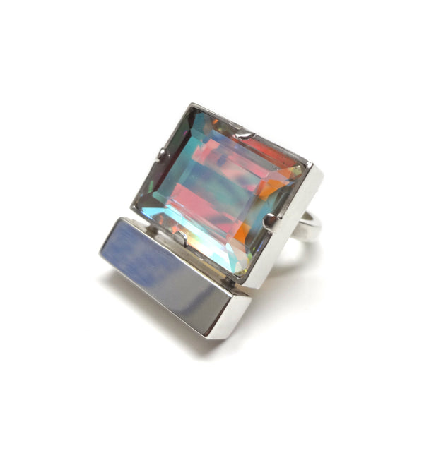 Anillo Aura Cuadrado
