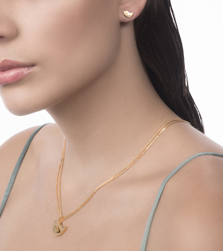 Modelos de collares de oro para mujer, dijes y cadenas en baño de oro  de mujer merida, gargantillas de oro para mujer, joyería de lujo bhagavati.