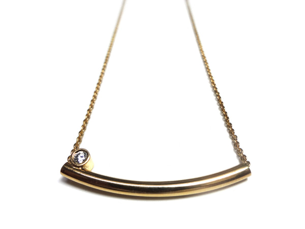 Gargantilla y collares  de oro con zirconia de diseñador, gargantilla y collares con baño de oro y zirconia, gargantilla y collares con baño de oro, joyería fina bhagavati.