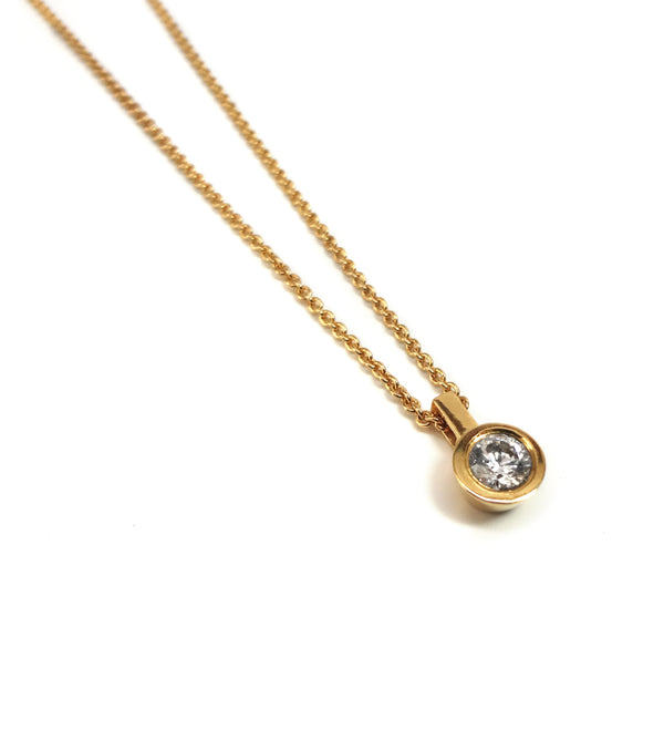 Collares y cadenas en baño de oro con zirconia, collares y cadenas de moda con zirconia guadalajara, collares y cadenas  con dije de moda en oro, joyería de lujo bhagaavati